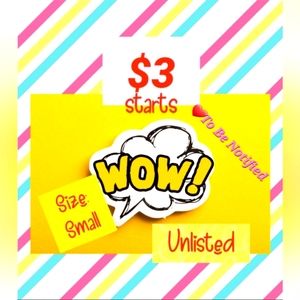 🎉I'll soon start a $3 show used condition🎉